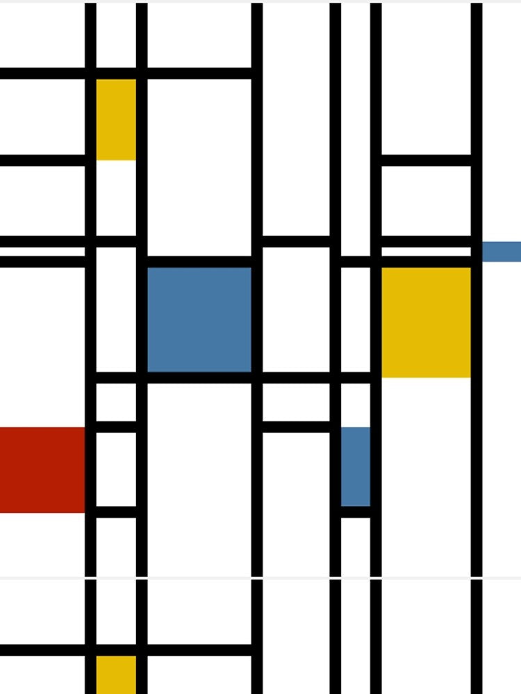 Mondrian abstract by zarifiqbal
