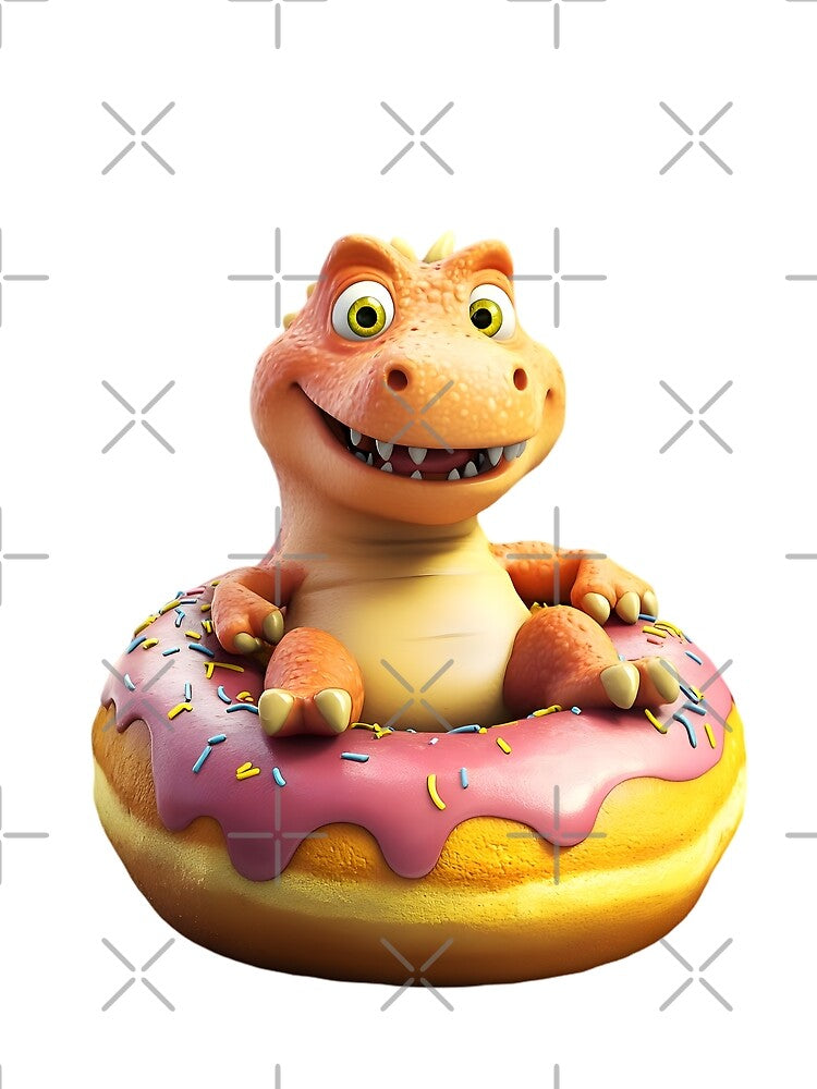 Dino Donut Delight by AI-Only Creations