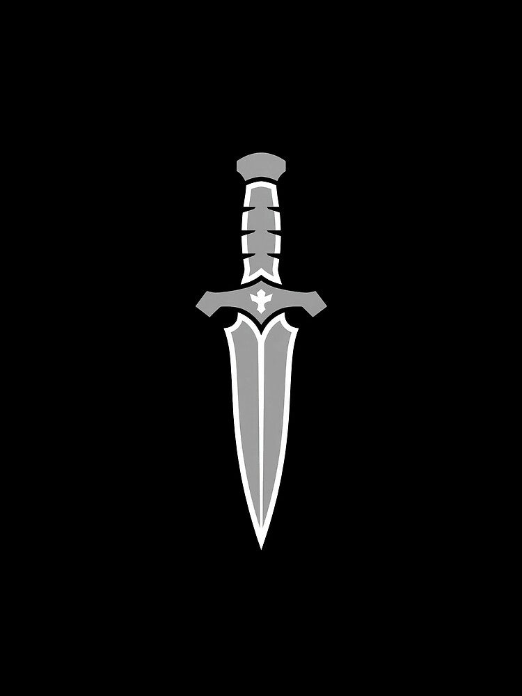 Dagger Symbol Minimal by Stickersdevelop