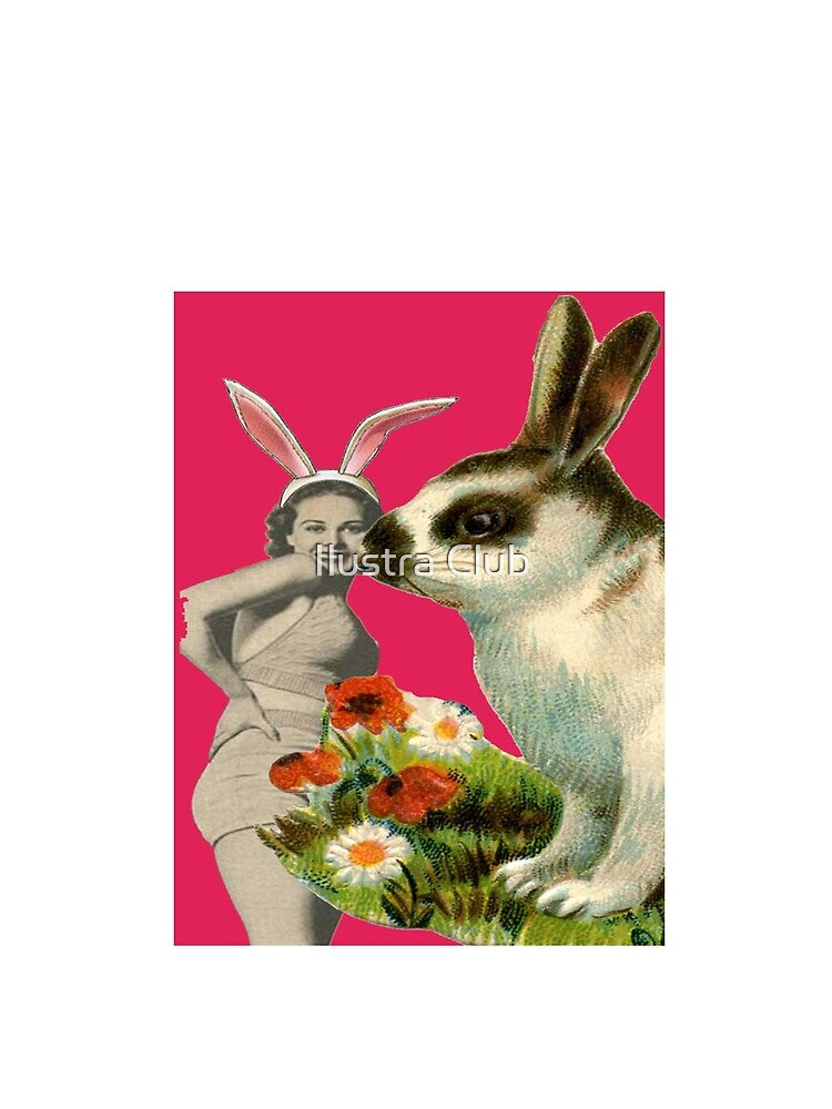 vintage rabbit by Ilustra Club
