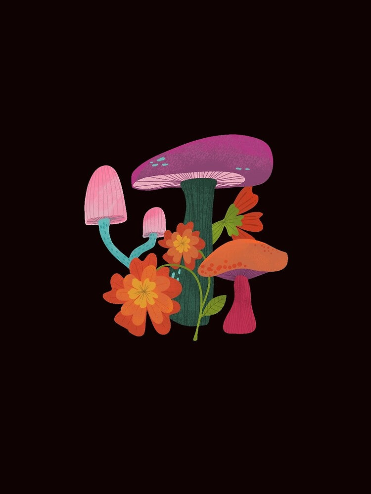 Mushrooms and Marigolds Oversized by storefficial