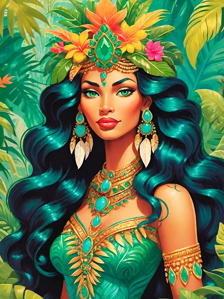 Ava Goddess of Jungle by Anamcaradivine