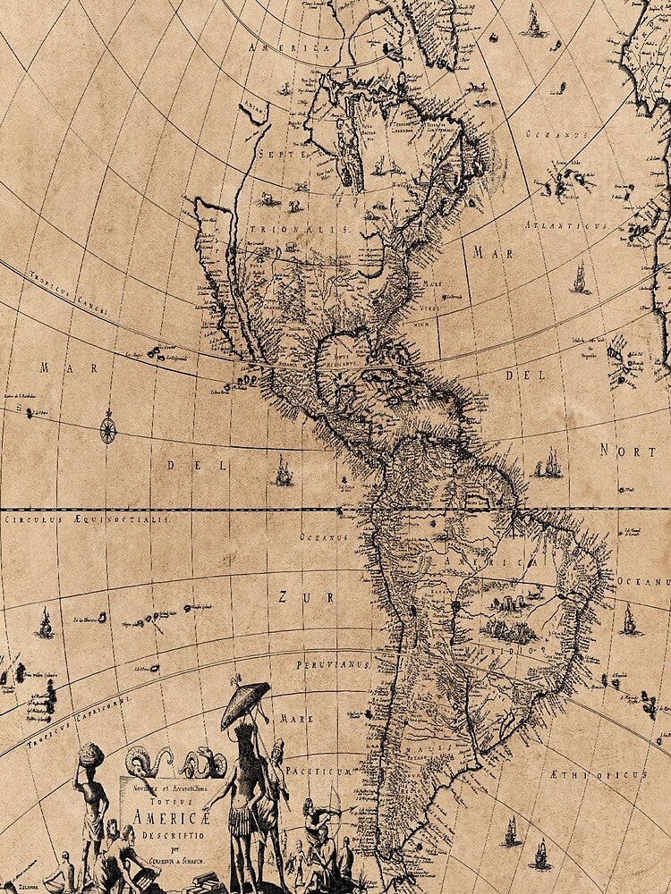 Vintage exploration discover America by Areashor