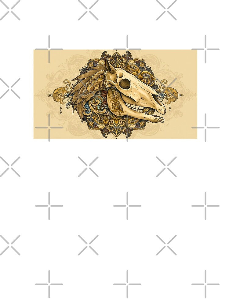 Horse Skull Mandala by FitEnvy