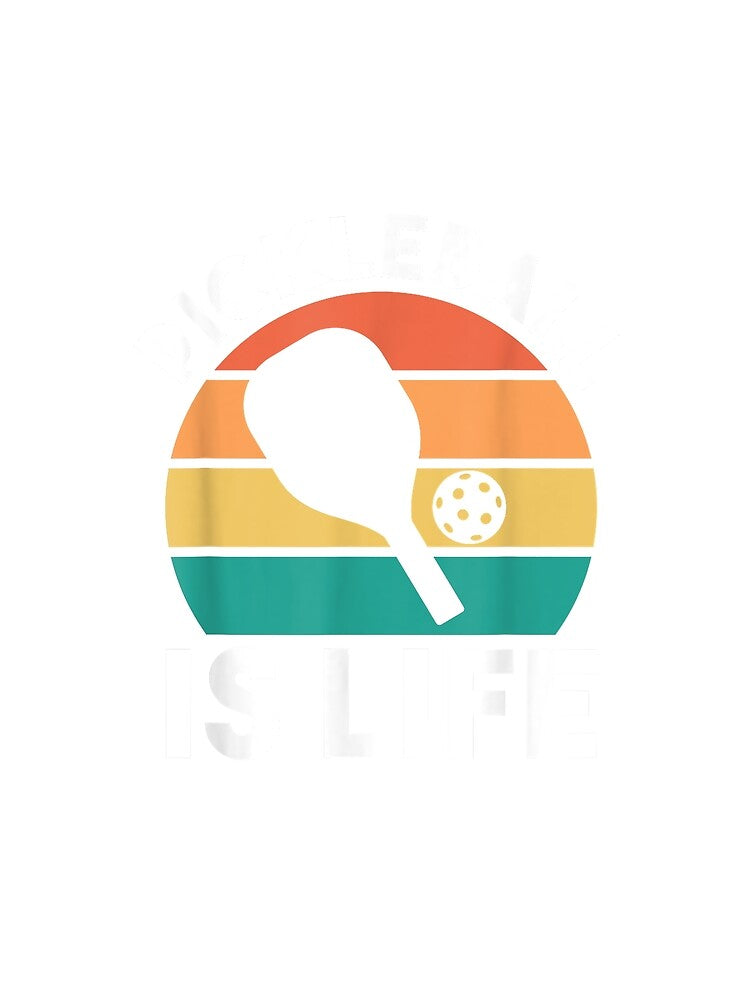 Cool Pickleball is Life Art For Men Women Paddle Pickleball Player by AlexanderMaS