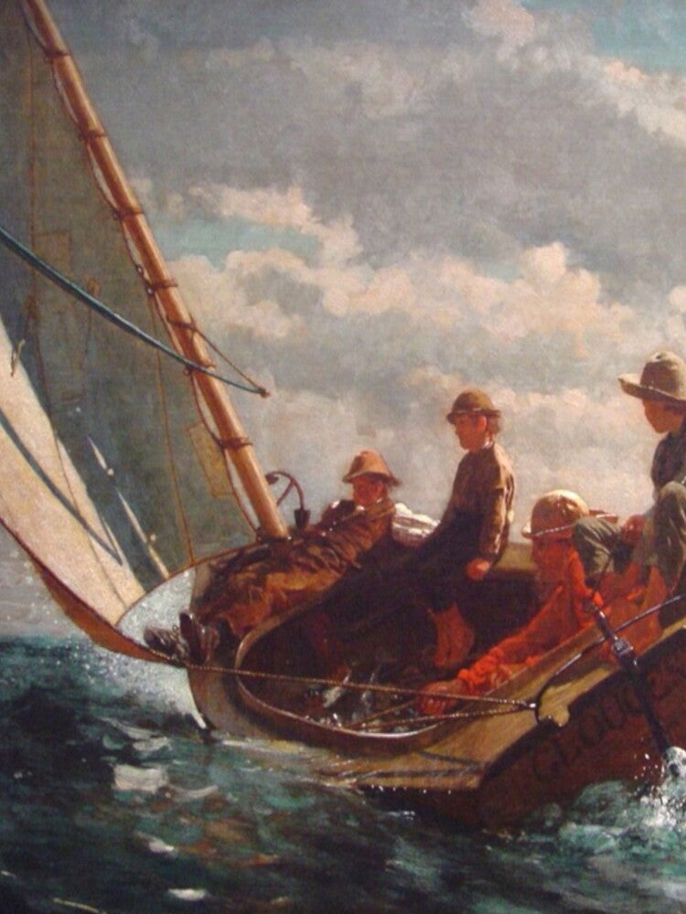 Winslow Homer's Breezing Up by mosfunky