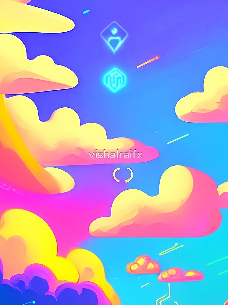 Colorful surreal landscapes scenery with vibrant colors 52 by vishalraifx
