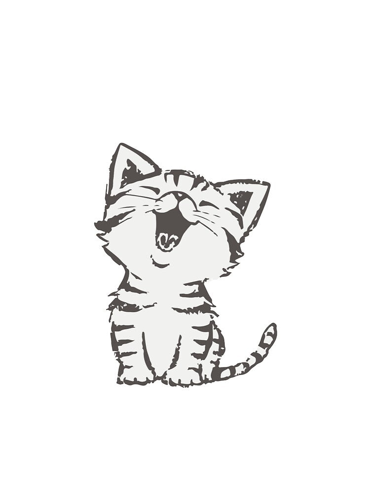 Funny Cat  Singing Kitten by OloriHeritage