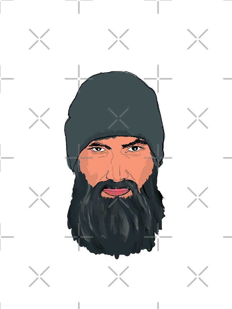 Mustache, Beard & Hairstyle t-shirt | men's t-shirt by KARTICK DUTTA