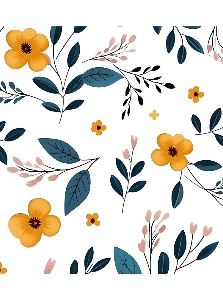 T-shirt flower pattern,flower pattern by Ps_ Studio21
