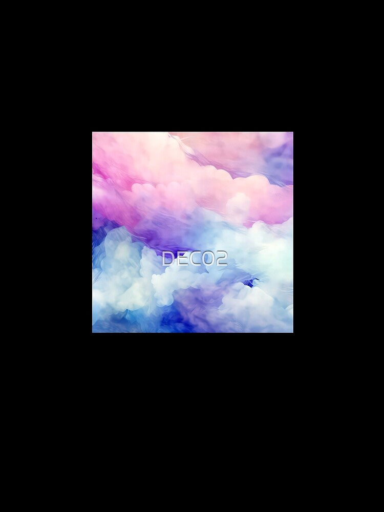 Dreamy Fantasy 'Cotton Candy' Pink And Blue Clouds by DEC02