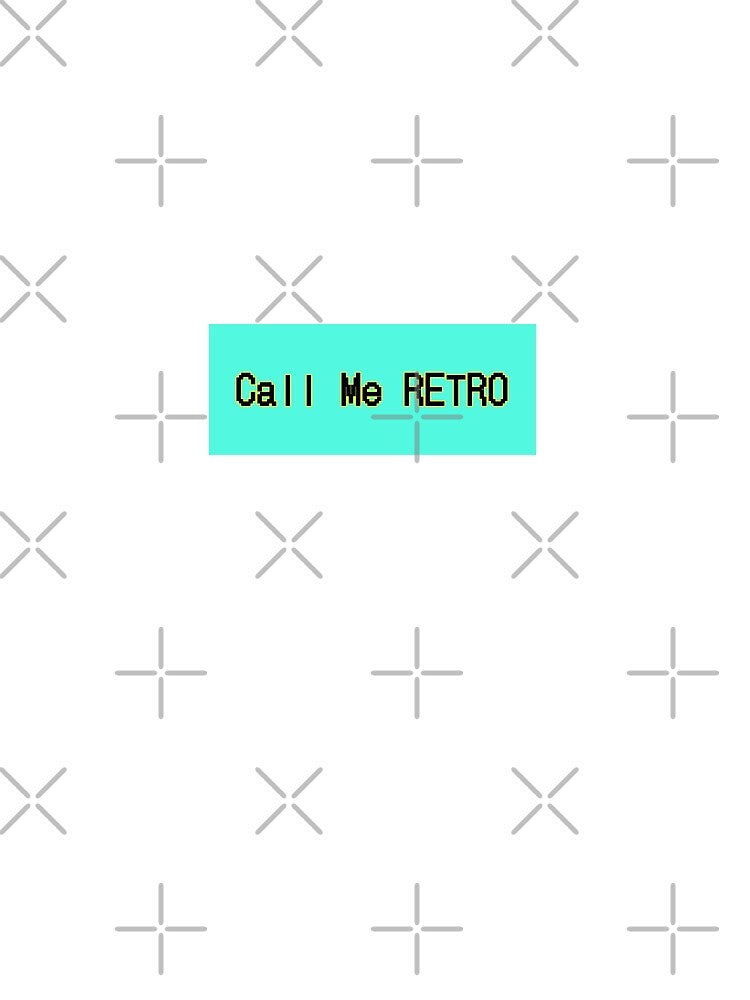 Call Me RETRO by akaiawa Unisex , , , Long Sleeve Tee