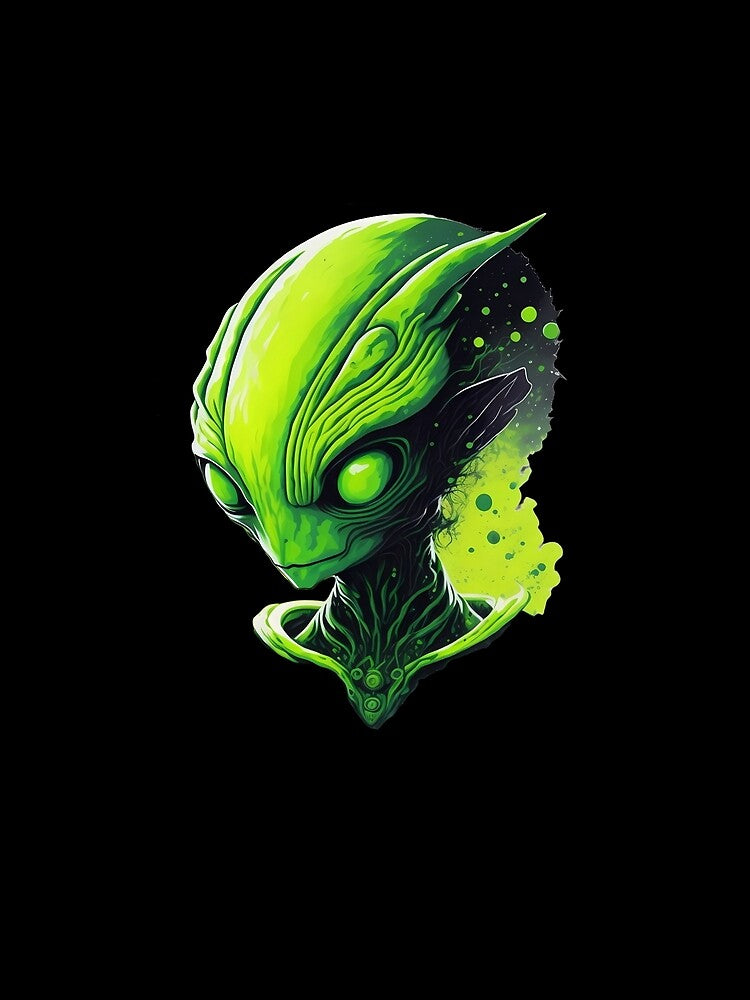 Alien Green by 3rd Eye Perceptions