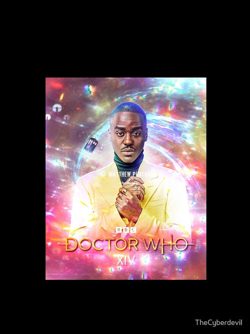 (watermarked) Ncuti Gatwa 14th Doctor - % to charity - By the original artist by TheCyberdevil