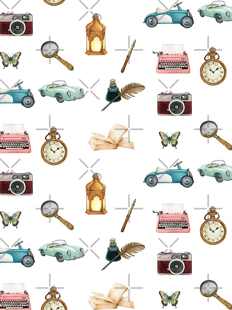 Beautiful Vintage in Watercolor by silviaol