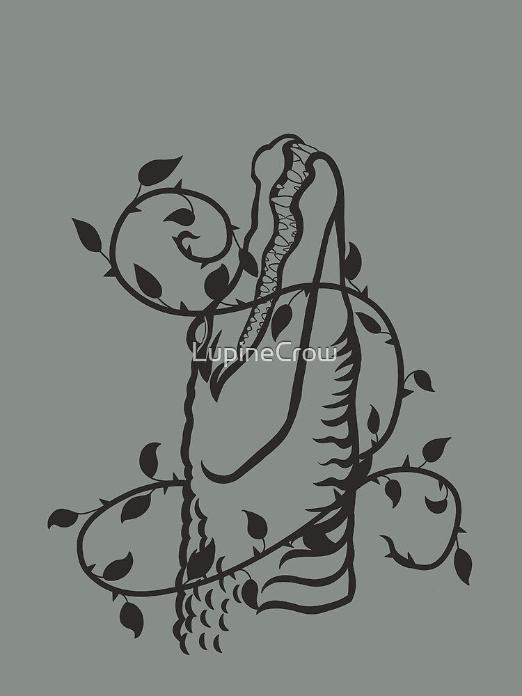 Crocodile by LupineCrow