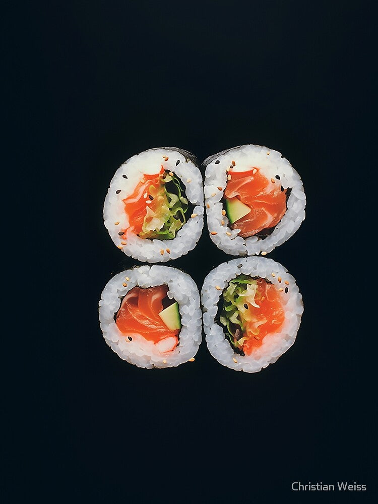 Oversized Maki Roll Closeup by Christian Weiss