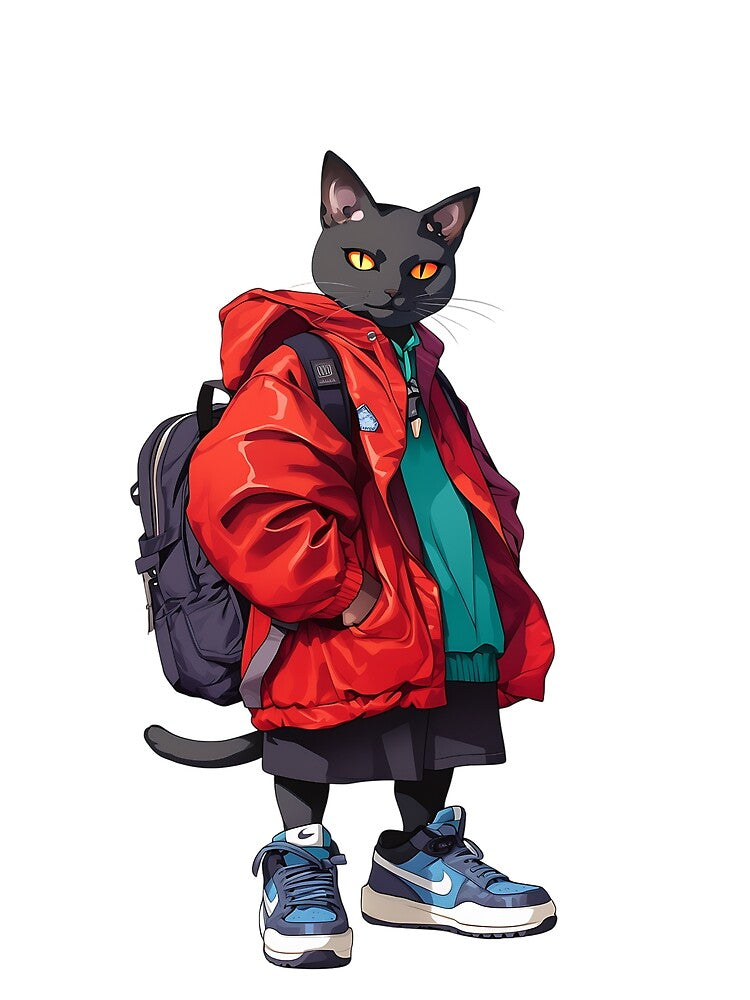 Streetwear Urban Cat by bapupa