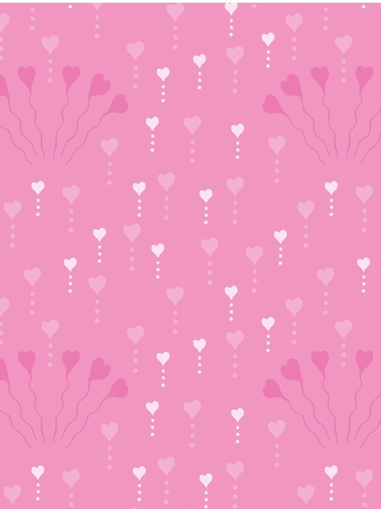 Pink dripping hearts in love by SerahO