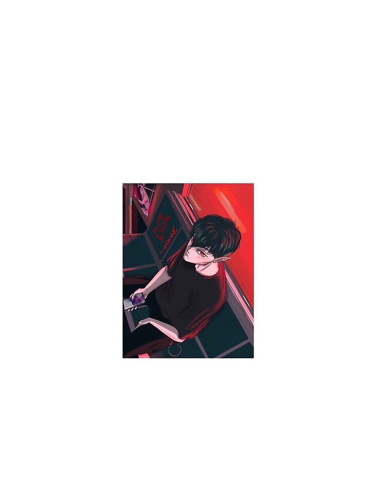 Vampire Boy on Subway Premium by GeneKlopens8