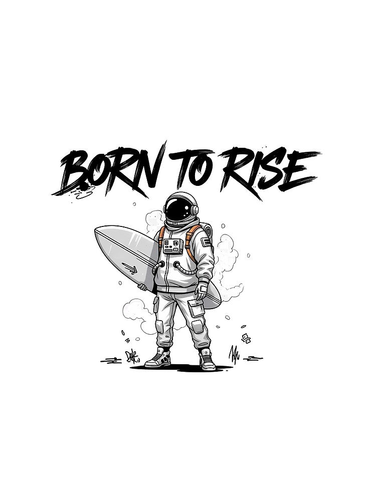 Streetwear astronaut Urban Graffiti Style Artwork by BorenStore