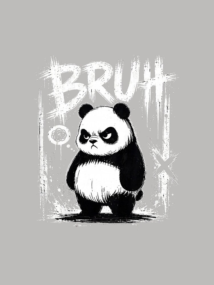 Cool Bruh Panda Funny Panda Men Women Kids Teens Animal by mjohnson9