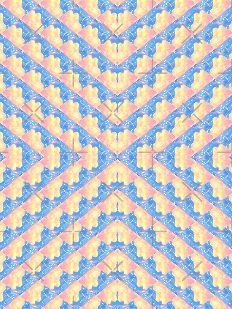 Blue Skies and Cotton Clouds Pattern by SewnMemories