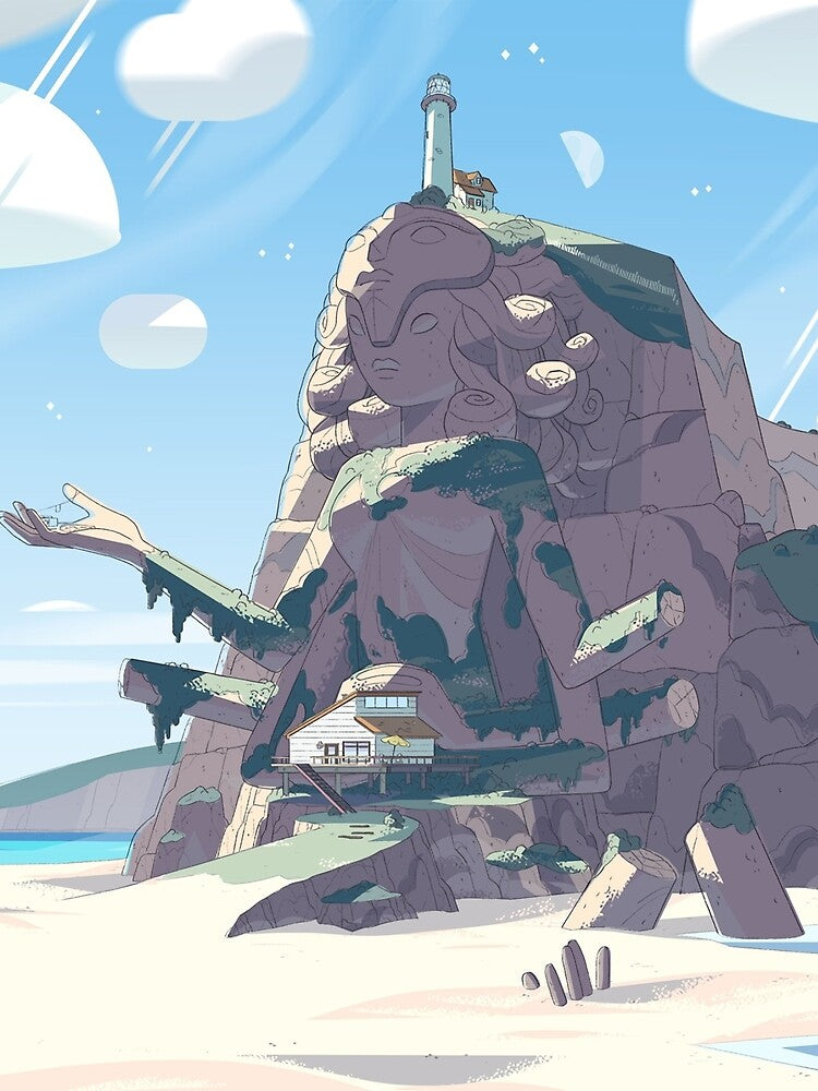 Steven Universe Mountain Background by thatisnotmyname