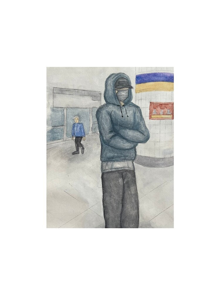 Boy with hoodie by AndreiCn