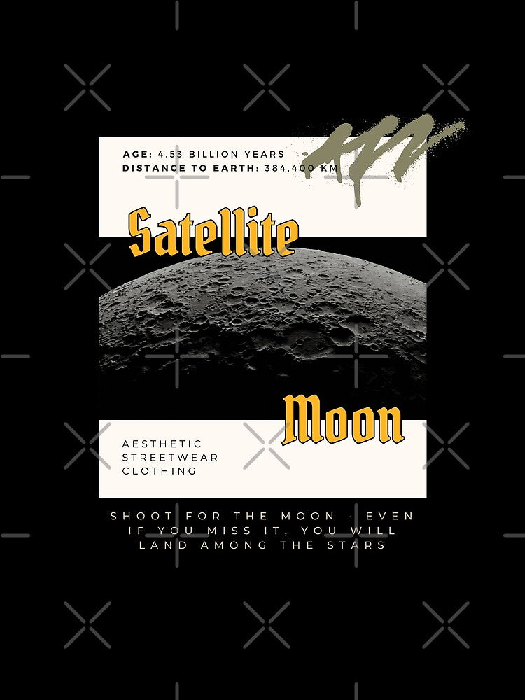 Moon Streetwear Fashion by estheticianart