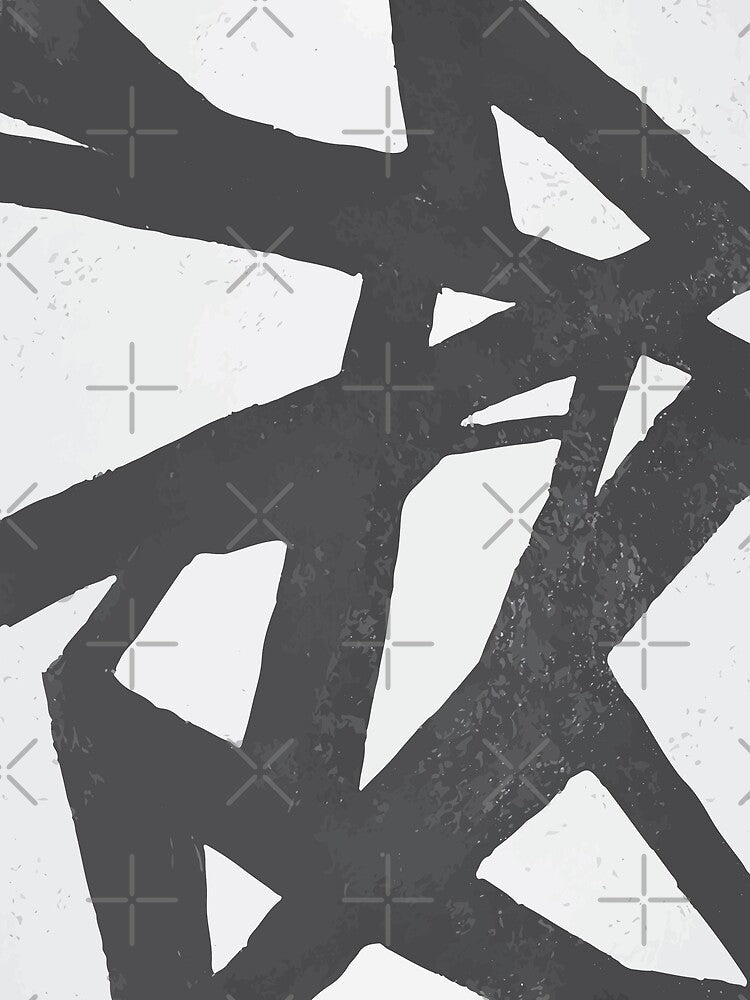 Minimal Abstract Modern Art Series 1 by Teeter-Totter
