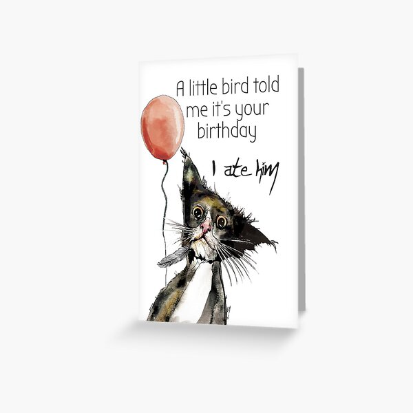 I ate the bird by Jenny Wood