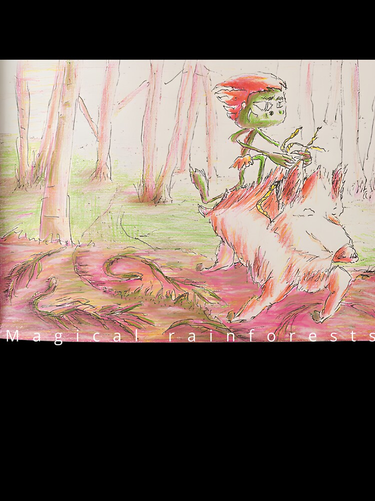 Magical rainforests - Curupira by ferjosei
