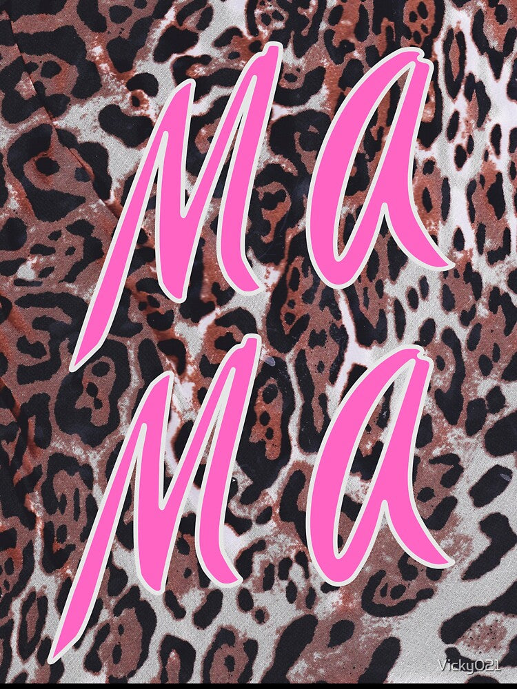 Cheetah Print Mama Leopard by Vicky021
