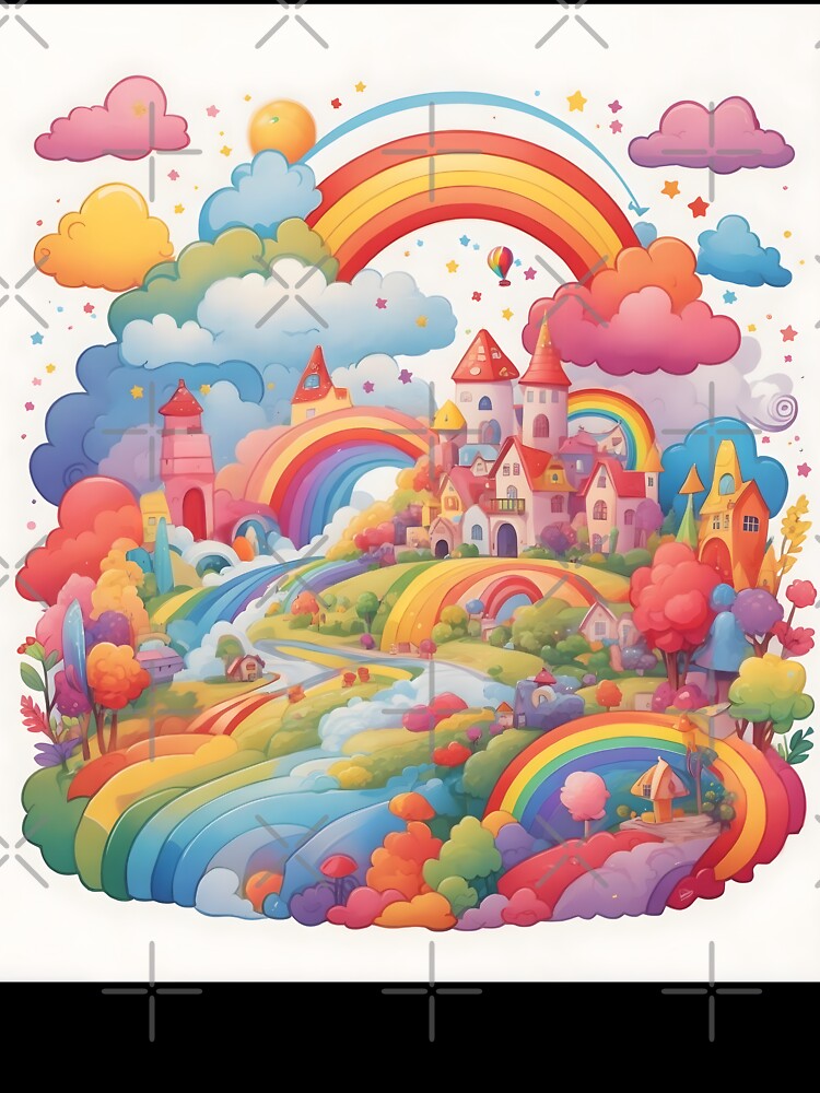Rainbow Dreamscape by Neranchara