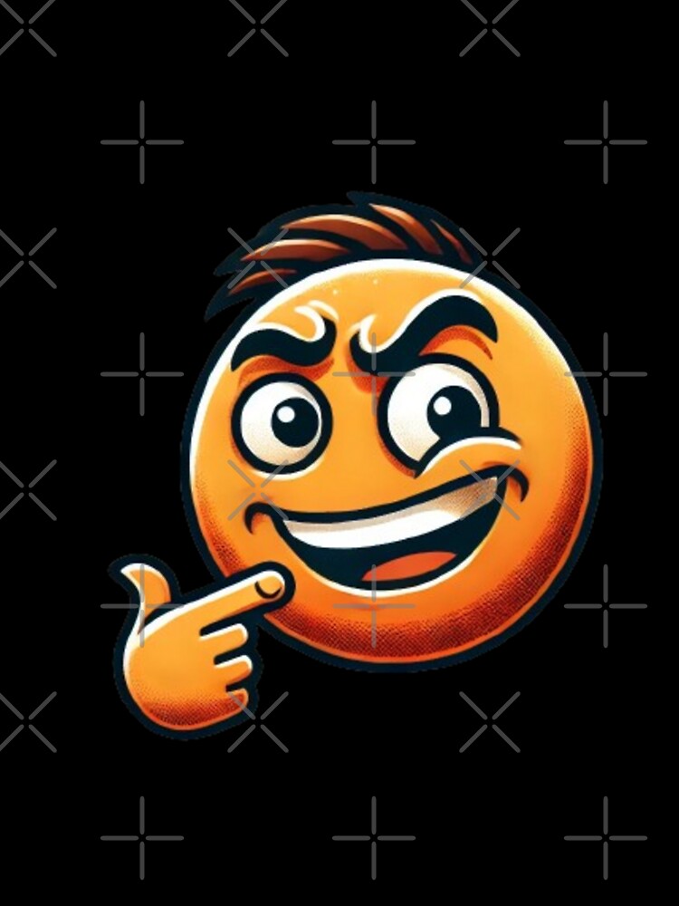 Sarcastic Emoji Face with Cheeky Expression by NattyGe