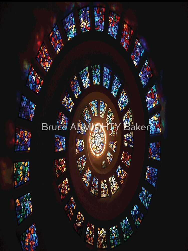 ARCHITECTURE COLORFUL Pop Art by Bruce ALMIGHTY Baker