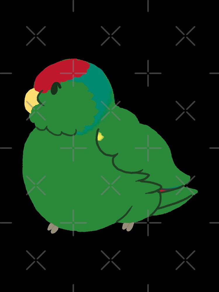 fatty Red Crowned Amazon by Theco-colover