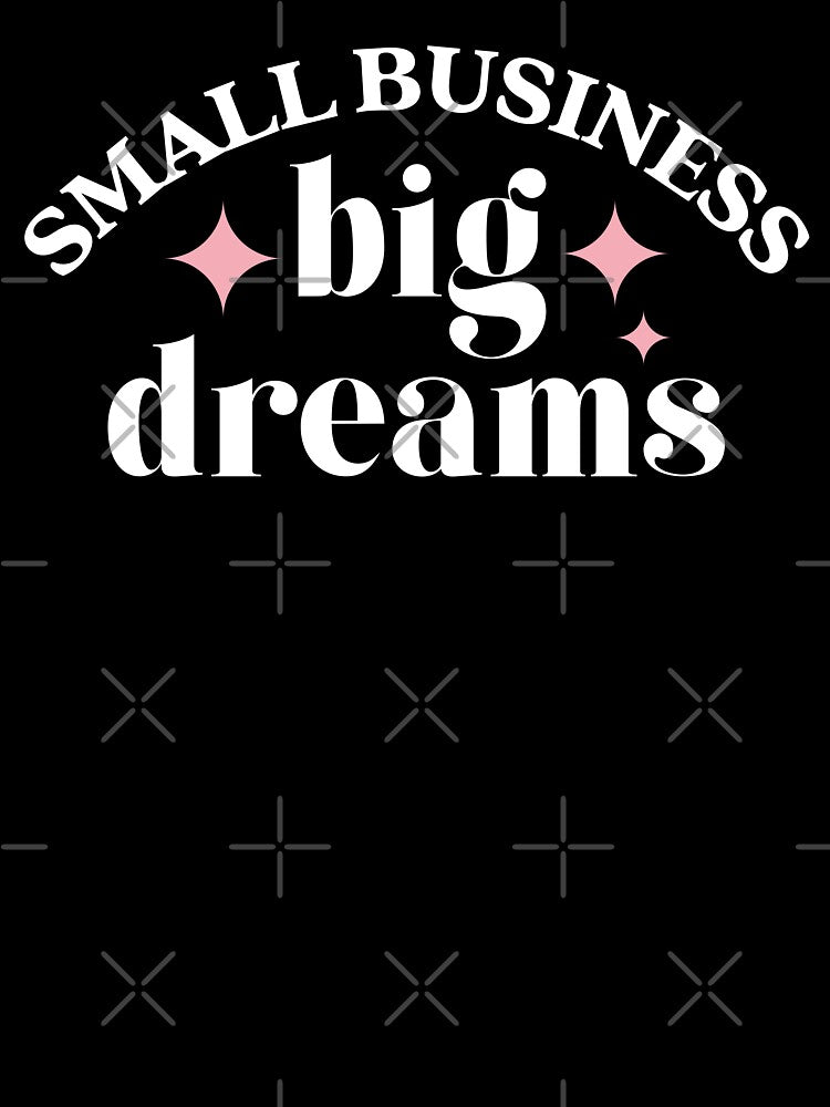 Small business big dreams | white and pink by LazyCho