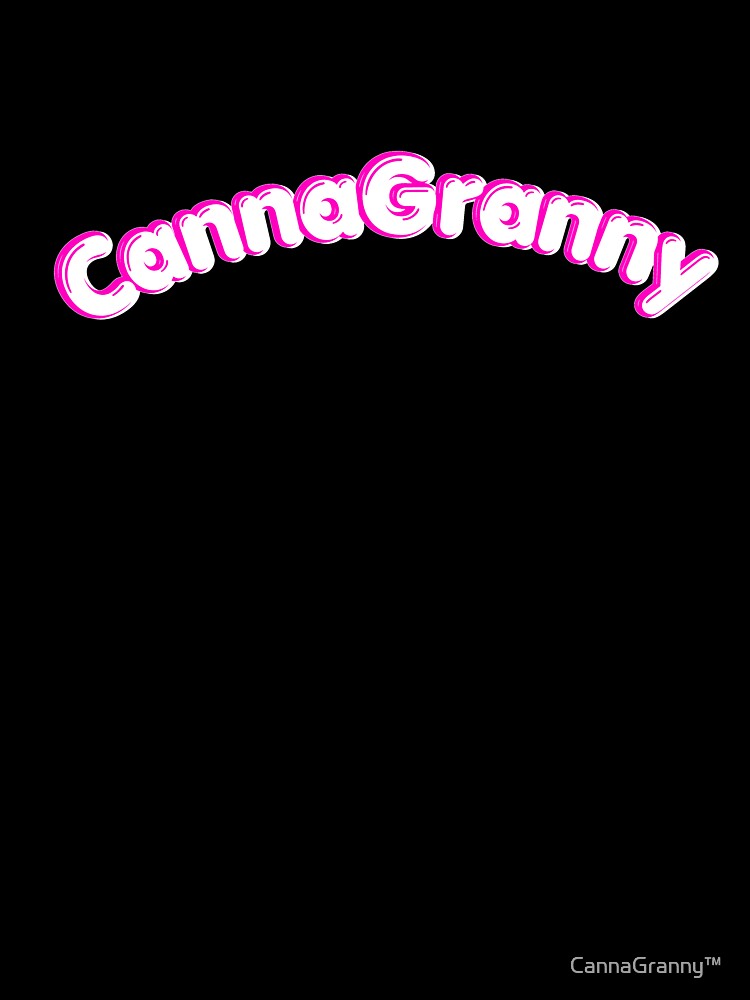 CannaGranny™ Pink Script Logo Design by  CannaGranny™