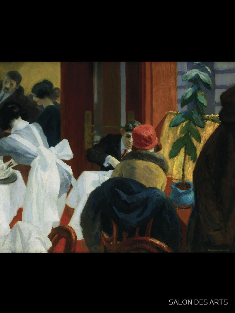 New York Restaurant (1922) - Edward Hopper by SALON DES ARTS