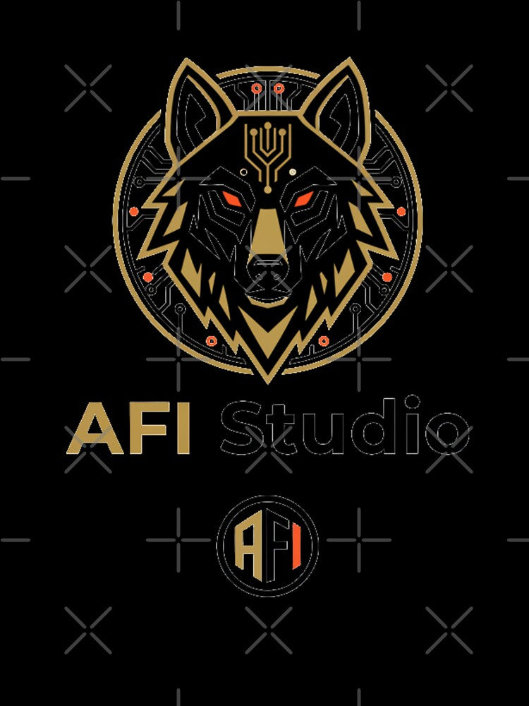 Modern Wolf Logo | Minimal Animal Design | Urban Streetwear Aesthetic by AFI-Studio