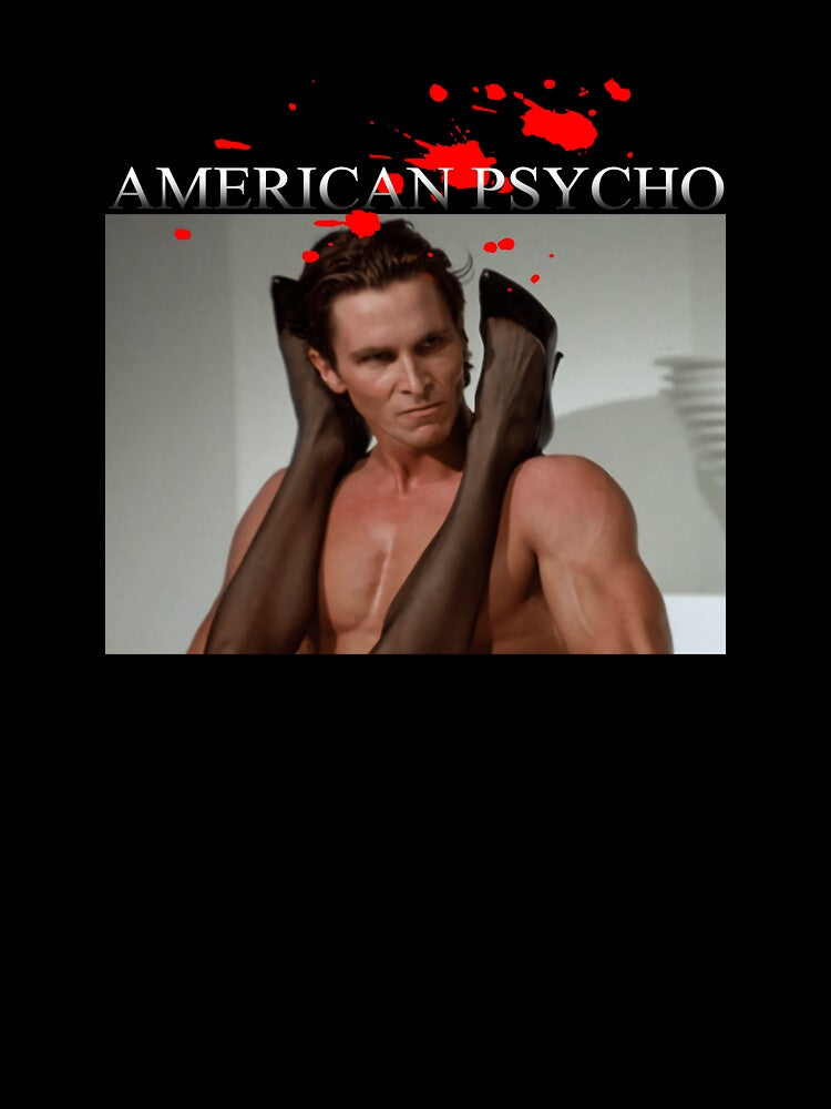 American Psycho Patrick Bateman Movie Portrait by Adenahilton