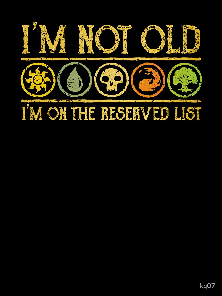 I Am On The Reserved List by kg07