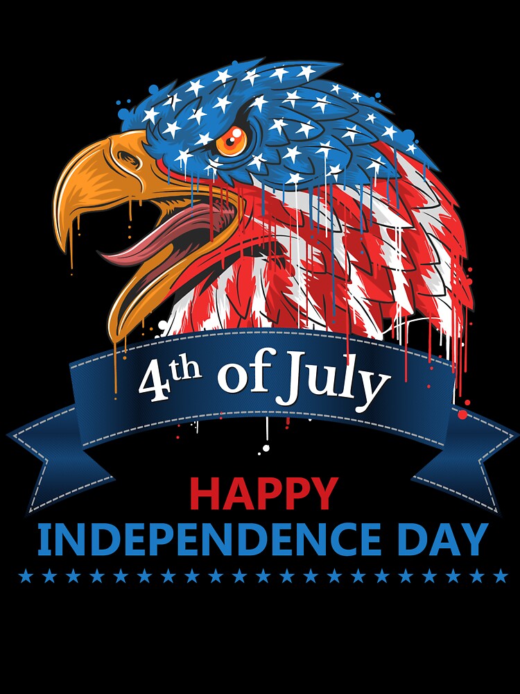 4th Of July Patriotic Eagle, Independance Day by ALYODESIGN