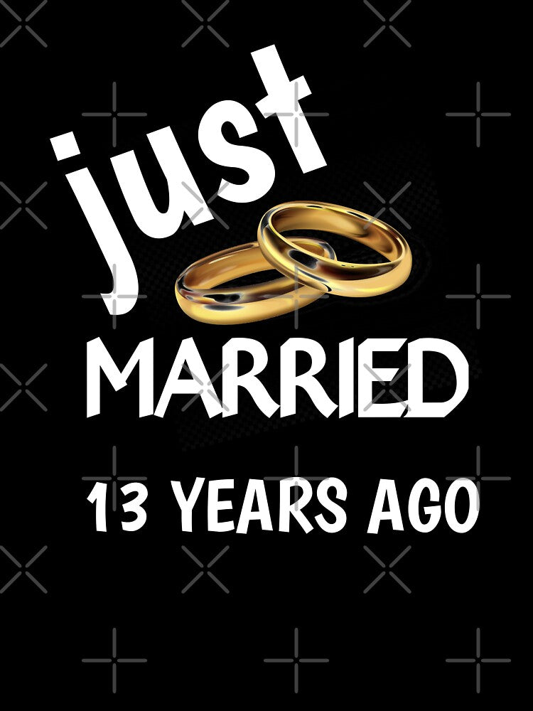 13th Wedding Anniversary Gifts For Him Her - Funny Couples by The Nova Prints