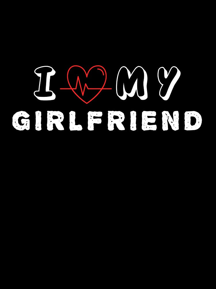 Copy of I Love My Girlfriend, gift for couple by tarekmeziani