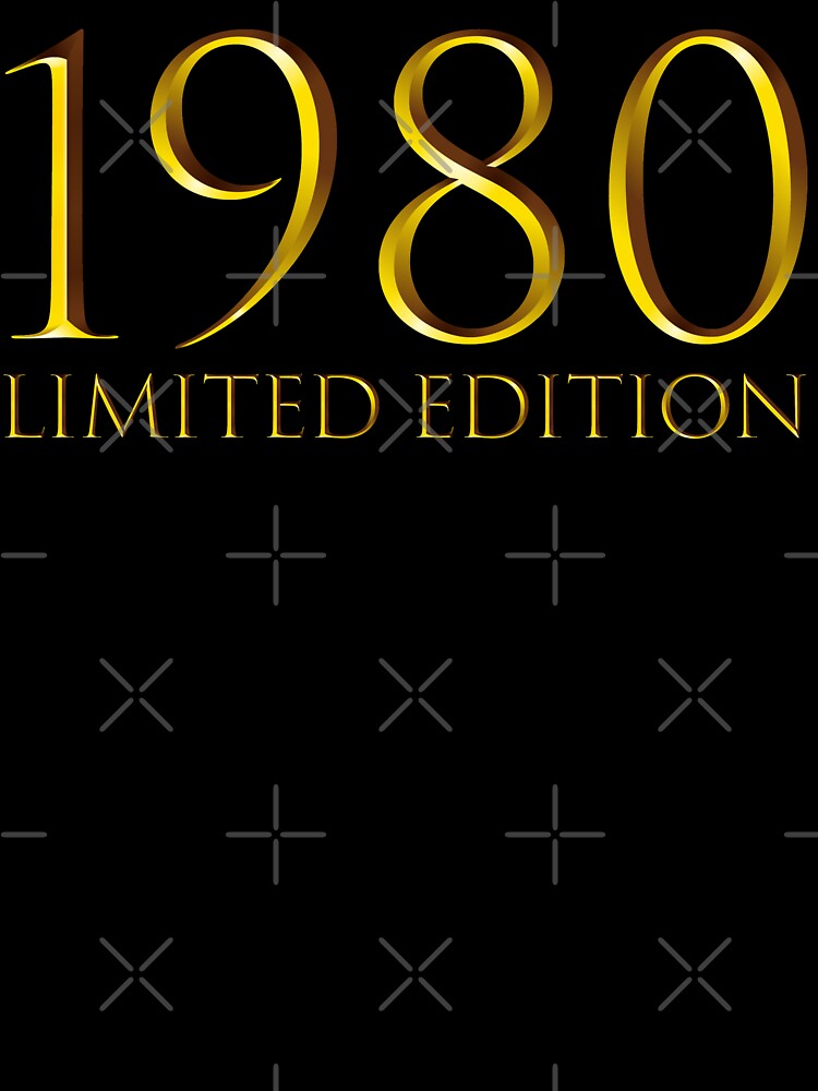 1980 Limited Edition 41 Years Old 41st Birthday by DavisHasari