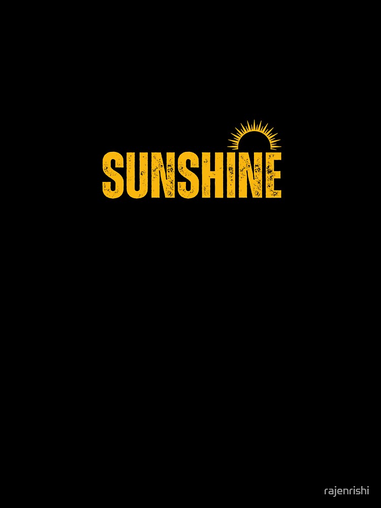Stay inspired with our uplifting "Create Your Own Sunshine Even on the Cloudiest Days" design — perfect for print on demand T-shirts, hoodies, sweatshirts, tank tops, mugs, stickers, and phone cases! by rajenrishi