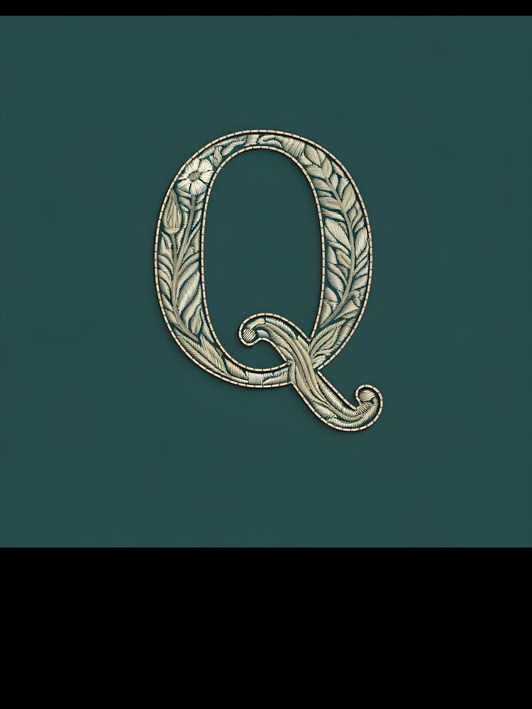 Q Monogram 01 by Lisamariesumner